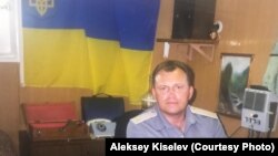 Украинский офицер, экс-командир военного корабля «Славутич» Алексей Киселев во время службы в Военно-морских силах Украины, 90-е годы XX века