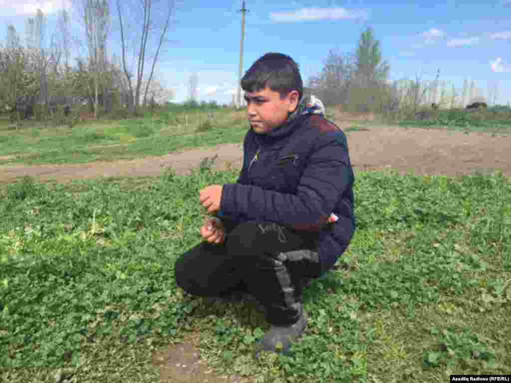 Azerbaijan - life in front line in Agdam region