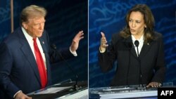 Donald Tramp və Kamala Harris