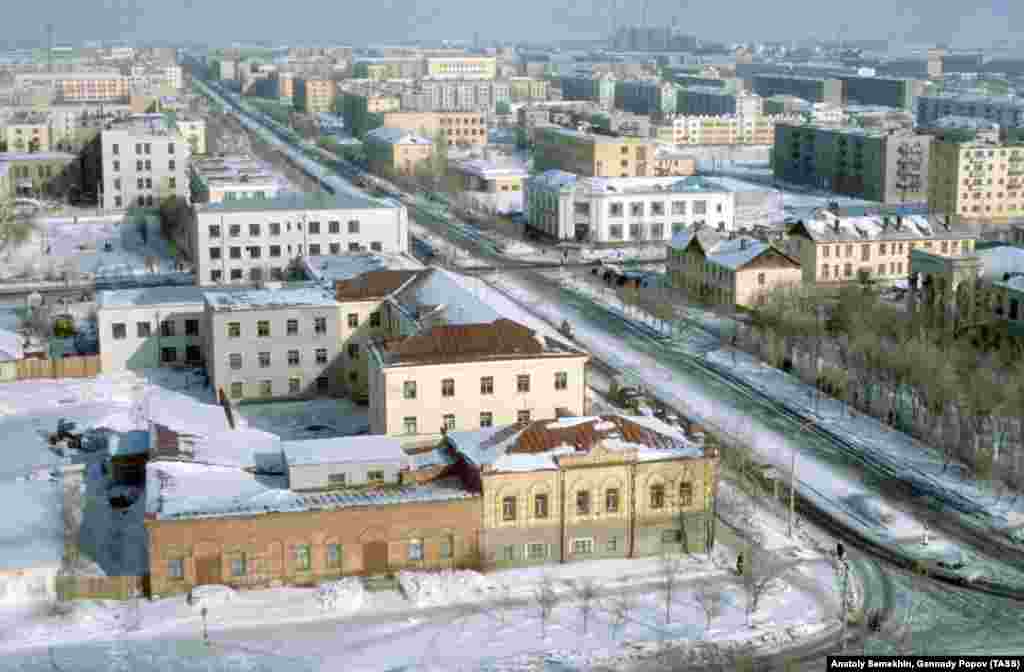 Совет одағы кезінде (1979 жылғы сурет) Астана астық өндірісінің орталығы болды. &nbsp;