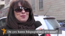 Ən çox hansı hüquqlarınız qorunur? 