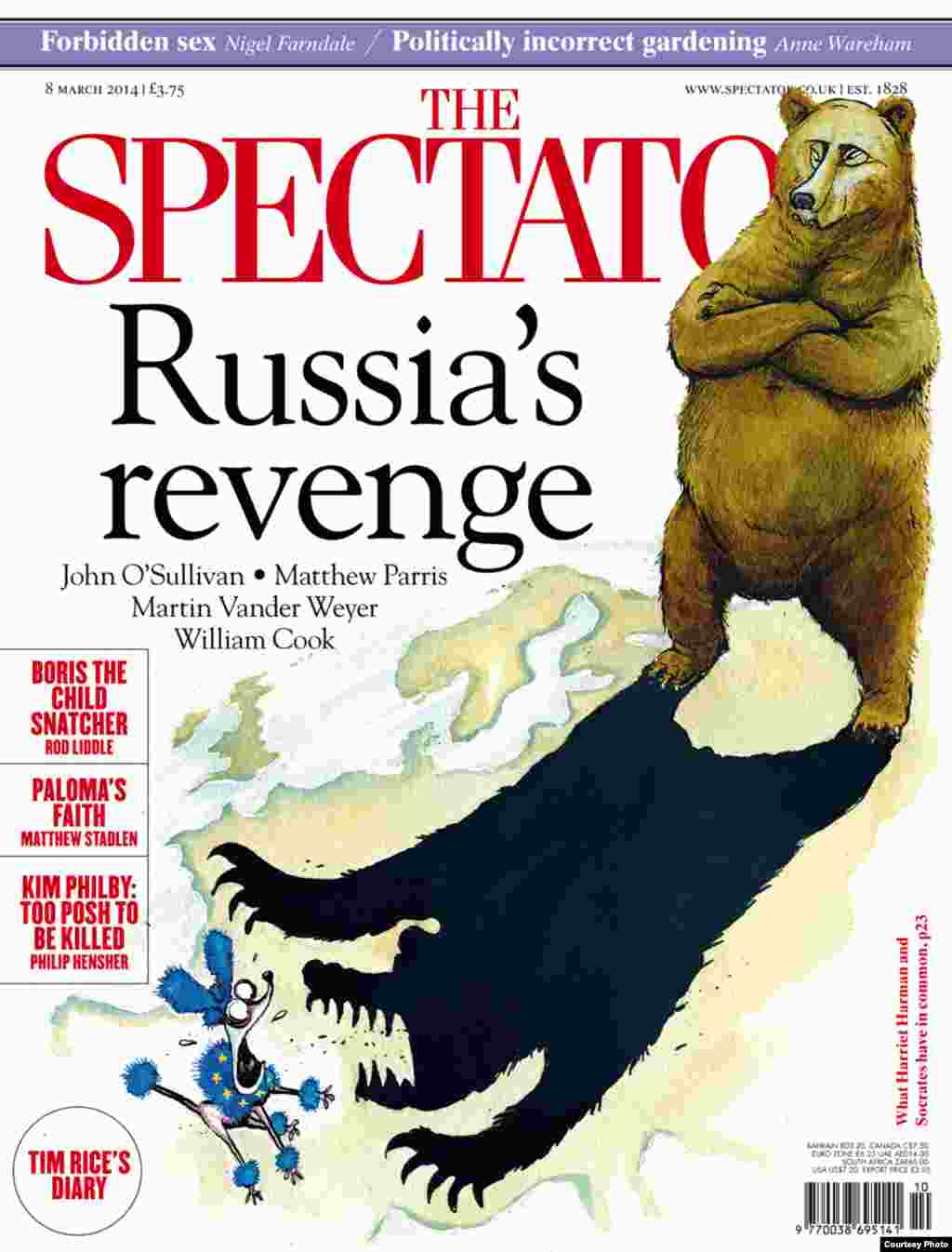 Брытанскі The Spectator: &laquo;Помста Расеі&raquo;