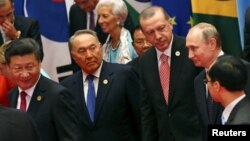 G20 sammitində (Arxiv fotosu) 