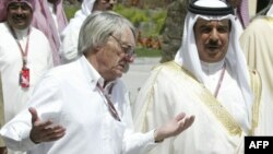 Bernie Ecclestone və Bəhreyn kralı Hamad Bin Isa Al Khalifa - 2005