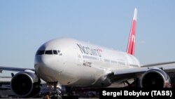 Boeing 777 российской авиакомпании Nordwind