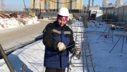 Kazakhstan - Malika Iskakova, builder from Astana. 03Mar2018.