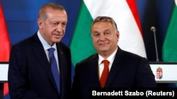 Türkiyə prezidenti Recep Tayyip Ərdoğan və Macarıstanın baş naziri Viktor Orban