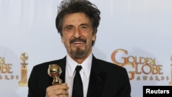 Al Pacino "Golden globe" mükafatı ilə, 2011