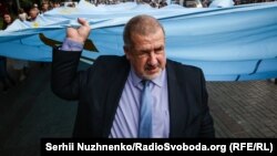 Рефат Чубаров на Дне крымскотатарского флага в Киеве, 26 июня 2018 года