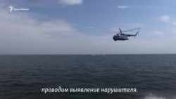 Учения пограничной службы и ВМС Украины в Азовском море (видео)